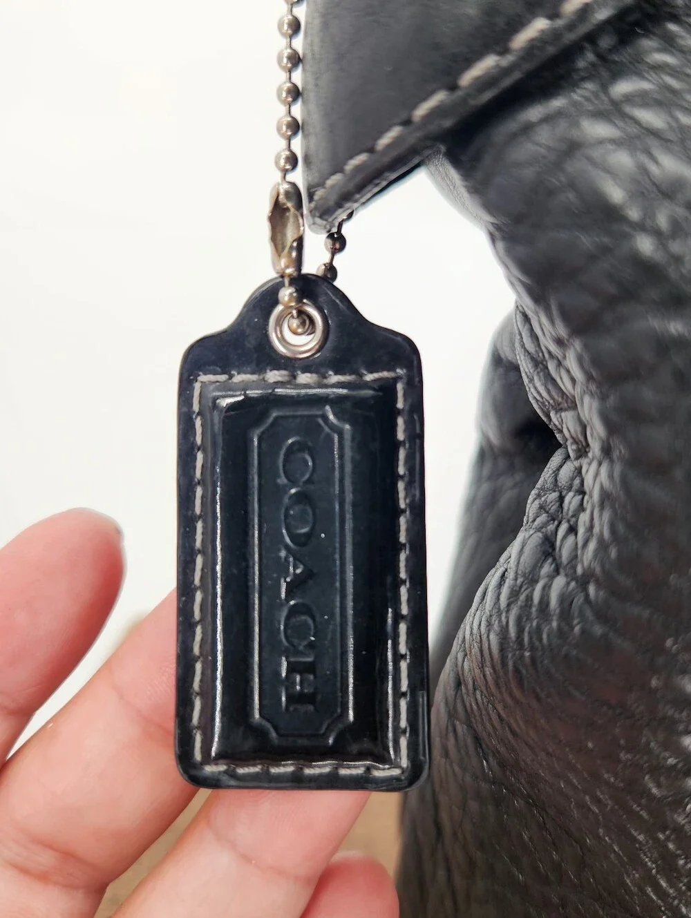 Coach Y2K Penelope pebbled leather hobo bag Vintage,shoulder Bag.